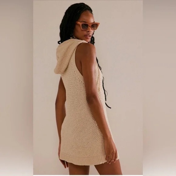 New Free People Ainsley Sweater Mini dress size XS - Picture 2 of 10